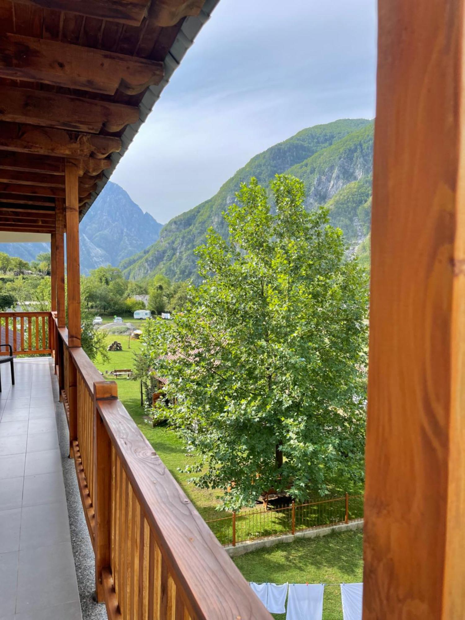 Thethi View Hotel Gjelaj Bagian luar foto